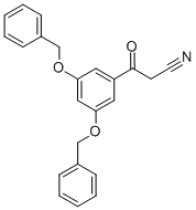 3-[3,5-Bis(benzyloxy)phenyl ]-3-oxopropionitrile Structure,503818-83-5Structure