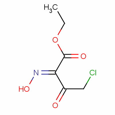 Ethyl 4-chloro-2-(hydroxyimino)-3-oxobutyrate Structure,50382-11-1Structure