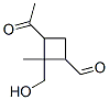 (9ci)-3-乙酰基-2-(羟基甲基)-2-甲基-环丁烷羧醛结构式_504438-80-6结构式