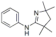 3,4-Dihydro-2,2,4,4-tetramethyl-n-phenyl-2h-pyrrol-5-amine Structure,50455-72-6Structure