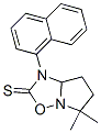 5,6,7,7A-四氢-5,5-二甲基-1-(1-萘基)吡咯并[1,2-b][1,2,4]噁二唑-2(1h)-硫酮结构式_50455-84-0结构式