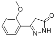 2,4-Dihydro-5-(2-methoxyphenyl)-3h-pyrazol-3-one Structure,50459-67-1Structure