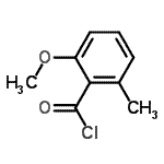 2-Methoxy-6-methylbenzoyl chloride Structure,50463-84-8Structure