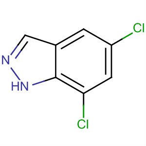 1H-Indazole, 5,7-dichloro- Structure,50477-27-5Structure