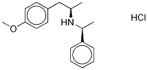 (αr)-4-methoxy-α-methyl-n-[(1r)-1-phenylethyl]benzeneethanamine hydrochloride Structure,50505-66-3Structure