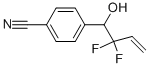 Benzonitrile,4-(2,2-difluoro-1-hydroxy-3-butenyl)-(9ci) Structure,505068-78-0Structure