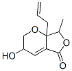 5H-furo[3,4-b]pyran-5-one,2,3,7,7a-tetrahydro-3-hydroxy-7-methyl-2-(1e)-1-propenyl-,(2r,3r,7s,7ar)-(9ci) Structure,505081-54-9Structure