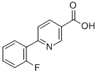 6-(2-氟苯基)-3-吡啶羧酸结构式_505082-91-7结构式