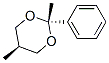 1,3-Dioxane,2,5-dimethyl-2-phenyl-,trans-(9ci) Structure,50534-98-0Structure