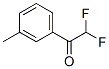 Ethanone,2,2-difluoro-1-(3-methylphenyl)-(9ci) Structure,50562-05-5Structure