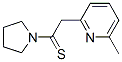 (9CI)-1-[2-(6-甲基-2-吡啶)-1-硫氧代乙基]-吡咯烷结构式_50564-84-6结构式