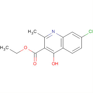 Ethyl 7-chloro-4-hydroxy-2-methylquinoline-3-carboxylate Structure,50593-26-5Structure