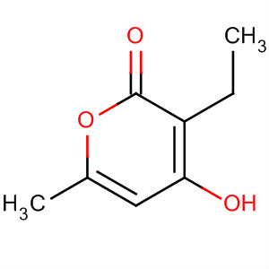 3-Ethyl-4-hydroxy-6-methyl-2h-pyran-2-one Structure,50607-35-7Structure