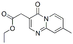 8-Methyl-4-oxo-4h-pyrido[1,2-a]pyrimidine-3-acetic acid ethyl ester Structure,50609-56-8Structure