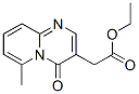 6-Methyl-4-oxo-4h-pyrido[1,2-a]pyrimidine-3-acetic acid ethyl ester Structure,50609-57-9Structure