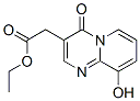 9-Hydroxy-4-oxo-4h-pyrido[1,2-a]pyrimidine-3-acetic acid ethyl ester Structure,50609-61-5Structure