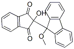 2-Hydroxy-2-(9-methoxy-9h-fluoren-9-yl)-1h-indene-1,3(2h)-dione Structure,50616-96-1Structure