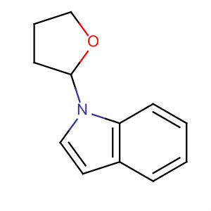 1-(Tetrahydrofuran-2-yl)-1h-indole Structure,50640-00-1Structure