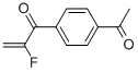 (9ci)-1-(4-乙酰基苯基)-2-氟-2-丙烯-1-酮结构式_506437-39-4结构式