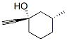 Cyclohexanol, 1-ethynyl-3-methyl-, (1s,3r)-(9ci) Structure,506437-75-8Structure