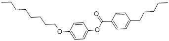 4-N-pentylbenzoicacid4-n-octyloxyphenylester Structure,50649-64-4Structure