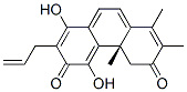 (S)-4,4a-dihydro-5,8-dihydroxy-1,2,4a-trimethyl-7-(2-propenyl)-3,6-phenanthrenedione Structure,50657-18-6Structure