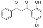 1-(5-溴-2-羟基苯基)-3-苯基-1,3-丙二酮结构式_5067-24-3结构式