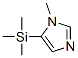 5-[(Trimethylsilyl)]-1-methylimidazole Structure,50694-57-0Structure