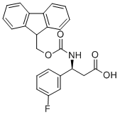 Fmoc-(s)-3-amino-3-(3-fluoro-phenyl)-propionic acid Structure,507472-14-2Structure