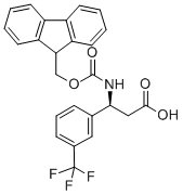 Fmoc-(s)-3-amino-3-(3-trifluoromethylphenyl)-propionic acid Structure,507472-20-0Structure