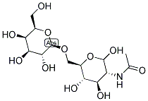 2-乙酰氨基-2-脱氧-6-o-(beta-d-氟代半乳糖)-d-吡喃葡萄糖结构式_50787-10-5结构式