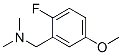 (9ci)-2-氟-5-甲氧基-N,N-二甲基-苯甲胺结构式_508204-26-0结构式