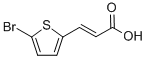 (2E)-3-(5-bromo(2-thienyl))prop-2-enoic acid Structure,50868-68-3Structure