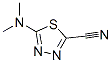 1,3,4-Thiadiazole-2-carbonitrile, 5-(dimethylamino)- Structure,50878-80-3Structure