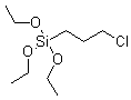 3-Chloropropyltriethoxysilane Structure