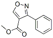 (9CI)-3-苯基-4-异噁唑羧酸甲酯结构式_50899-16-6结构式