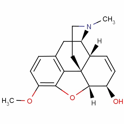 Isocodeine Structure,509-64-8Structure