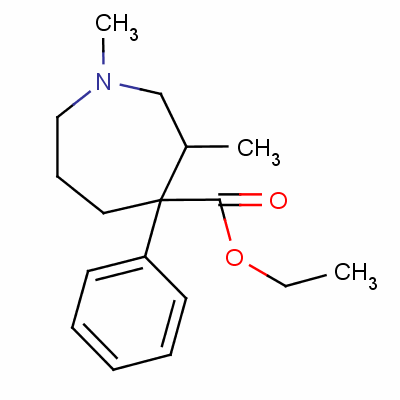 美索庚嗪结构式_509-84-2结构式