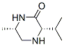 (3s,6s)-(9ci)-6-甲基-3-(1-甲基乙基)-哌嗪酮结构式_509149-18-2结构式