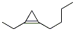 1-Butyl-2-ethyl-1-cyclopropene Structure,50915-91-8Structure