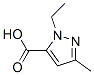 1-Ethyl-3-methyl-1H-pyrazole-5-carboxylic acid Structure,50920-65-5Structure