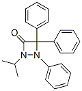 2-(1-甲基乙基)-1,4,4-三苯基-1,2-二氮杂啶-3-酮结构式_51004-01-4结构式