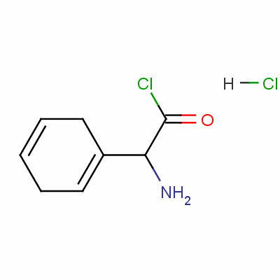 alpha-aminocyclohexa-1,4-diene-1-acetyl chloride hydrochloride Structure,51013-53-7Structure