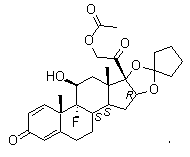 Amcinonide Structure,51022-69-6Structure