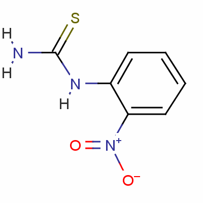 1-(2-硝基苯基)-2-硫脲结构式_51039-84-0结构式