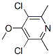 3,5-Dichloro-4-methoxy-2,6-dimethylpyridine Structure,51050-42-1Structure