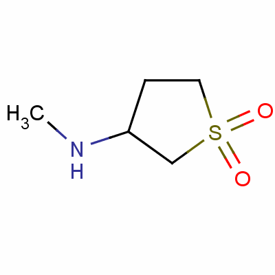 (1,1-Dioxo-tetrahydro-1lambda6-thiophen-3-yl)-methyl-amine Structure,51070-55-4Structure