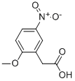 2-(2-Methoxy-5-nitrophenyl)aceticacid Structure,51073-04-2Structure