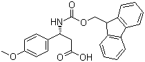 (R)-Fmoc-4-甲氧基-beta-苯丙氨酸结构式_511272-33-6结构式