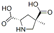 (2s,4r)-(9ci)-4-甲基-2,4-吡咯烷二羧酸结构式_511528-78-2结构式